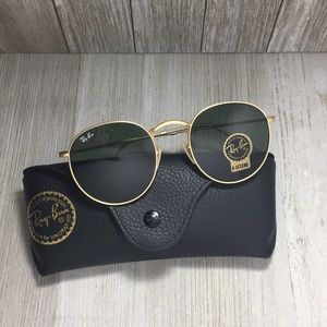 Ray Ban Round Metal Sunglasses RB3447/Green